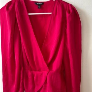 Finesse Red Women's Top